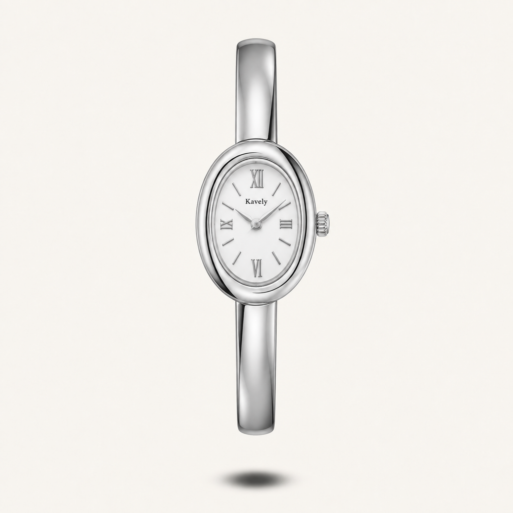 Élodie Silver Bangle Watch