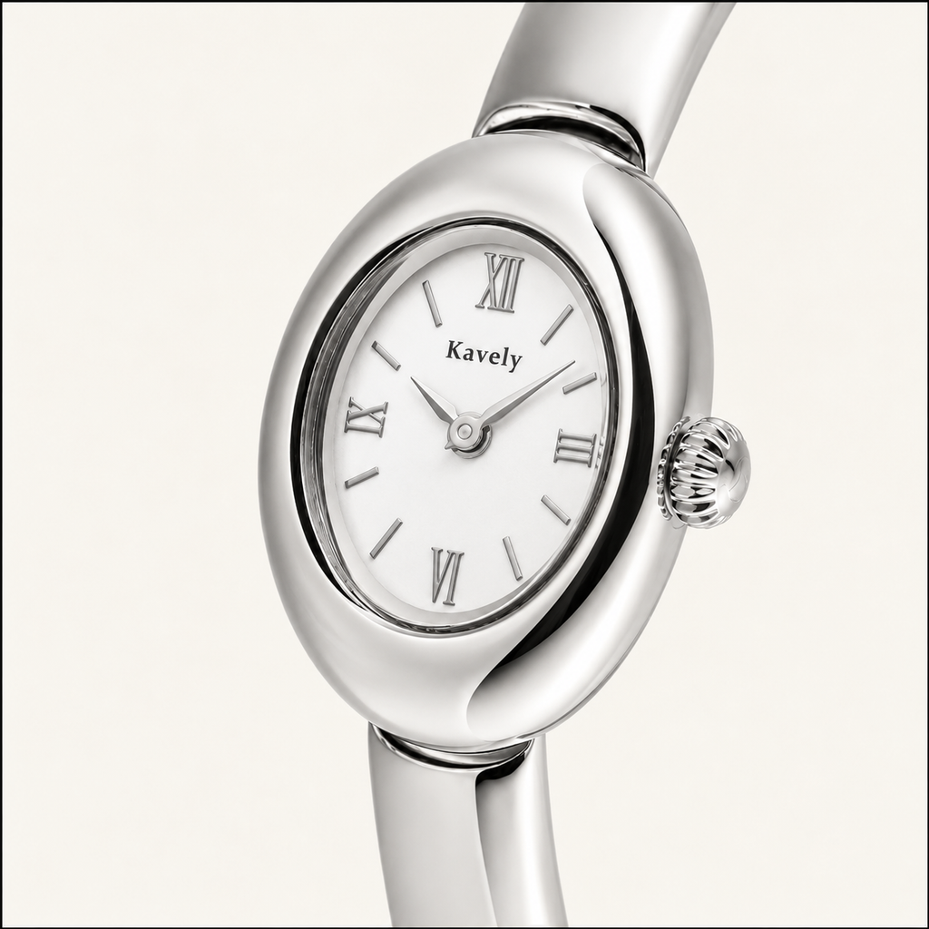Élodie Silver Bangle Watch