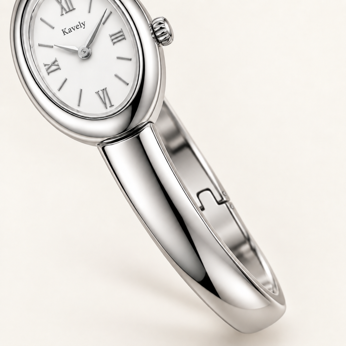 Élodie Silver Bangle Watch