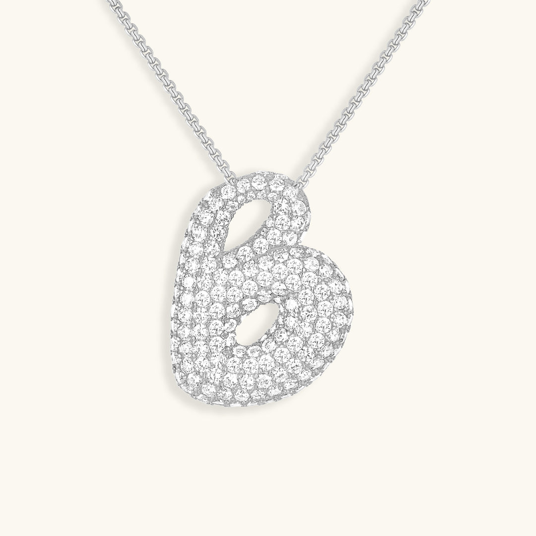 Hailey Bubble Initial Necklace (Bundle)