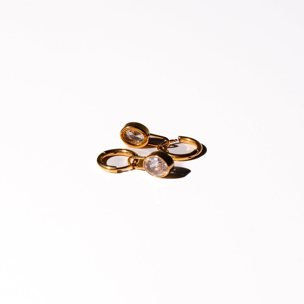 Diamond Lock Earrings (Bundle)