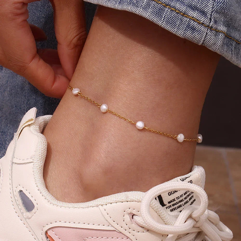 Cali Pearl Anklet (Bundle)