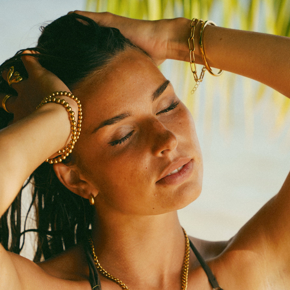 Tulum Chunky Paperclip Bracelet (Bundle)